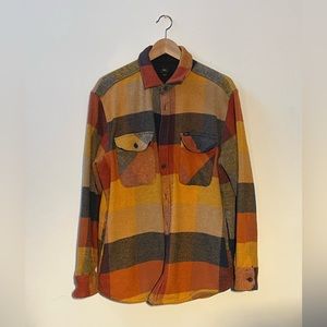 Obey woven overshirt. Medium